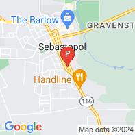 View Map of 652 Petaluma Avene,Sebastopol,CA,95472
